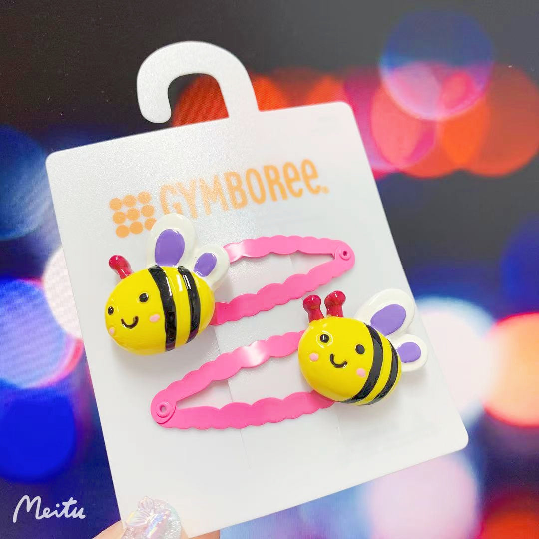 Wholesale Butterfly Animal Bee Hairpin Kids